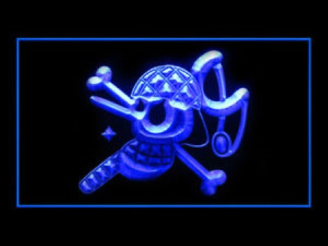 Pirate Flags 8 For Game Room LED Neon Sign